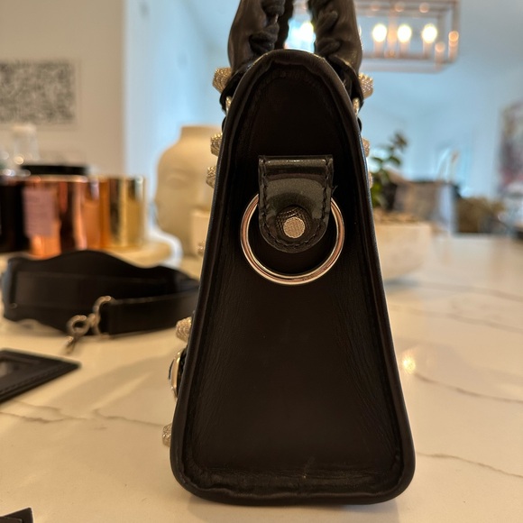 Balenciaga Mini City Dark Navy Handbag - Picture 7 of 14